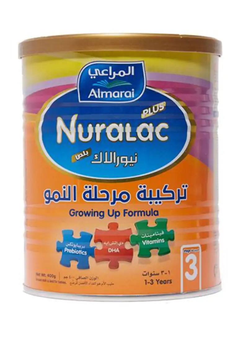 حليب المراعي نورالاك بتركيبة النمو 400 جم