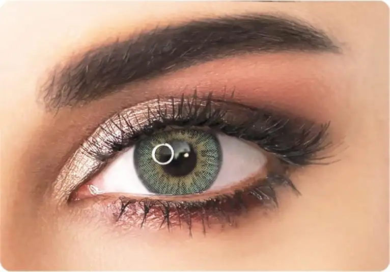 Adore Lenses Tri-Green Light