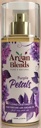 Argan Blends Hair Perfume Purple Petals 100 ML