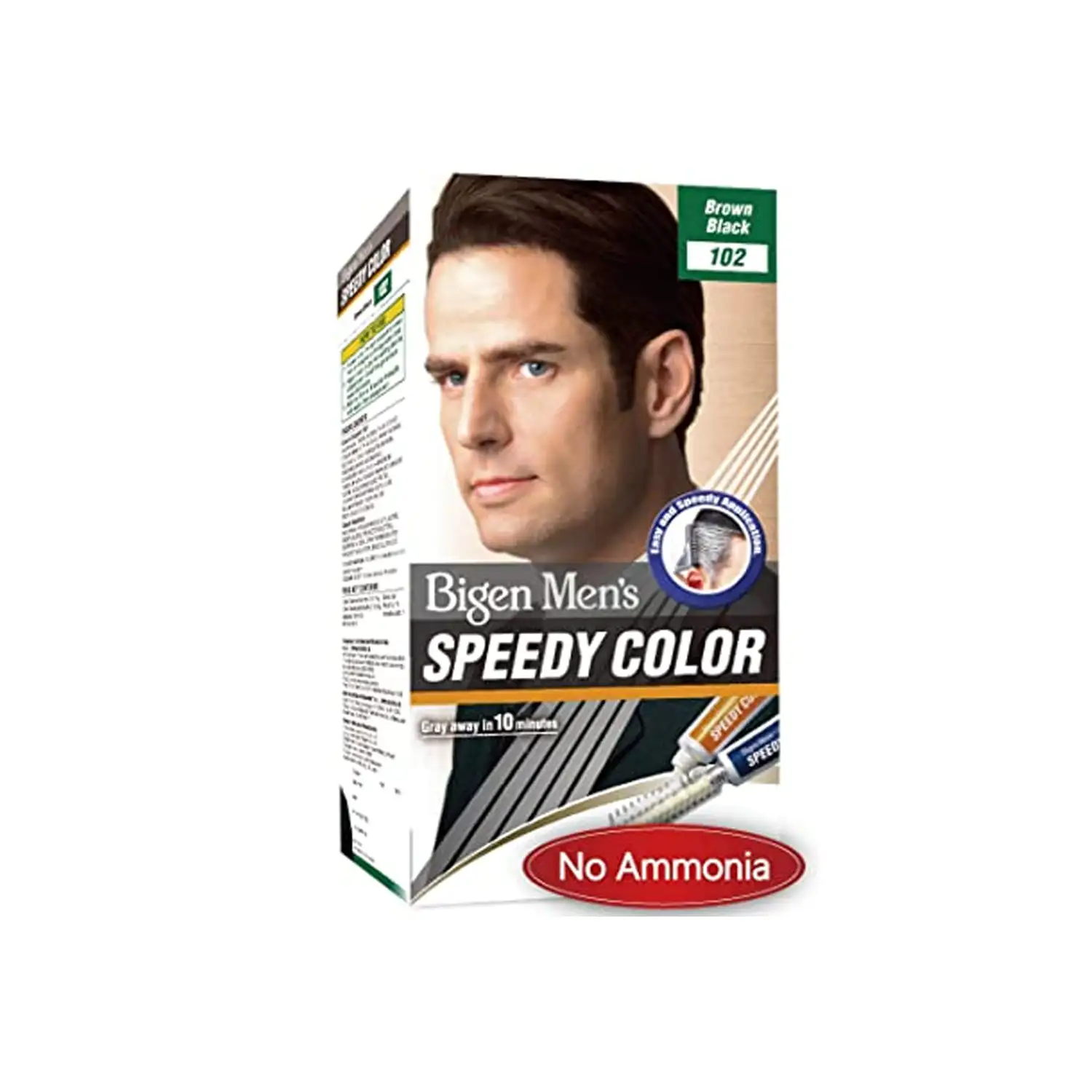 Bigen Men Cream Color 102 Brown Black