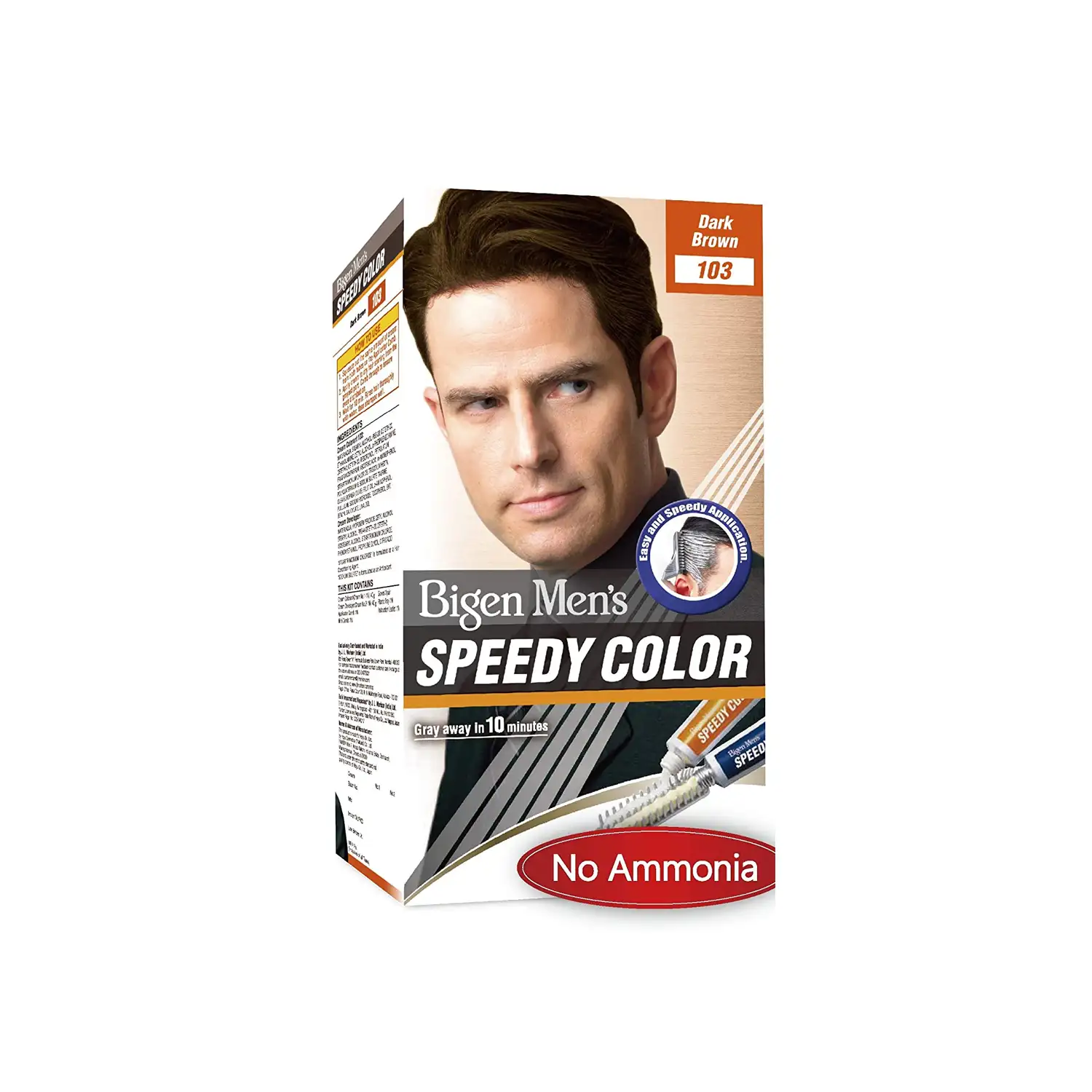 Bigen Men'S Speedy Colour Dark Brown 103