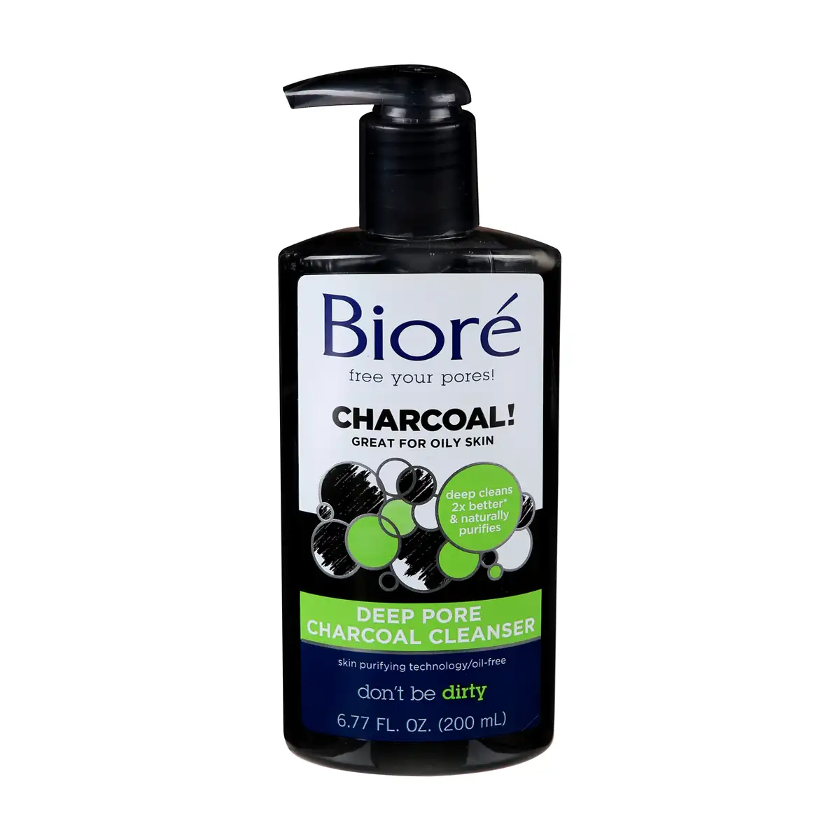 Biore Deep Pore Charcoal Cleanser 200  ML