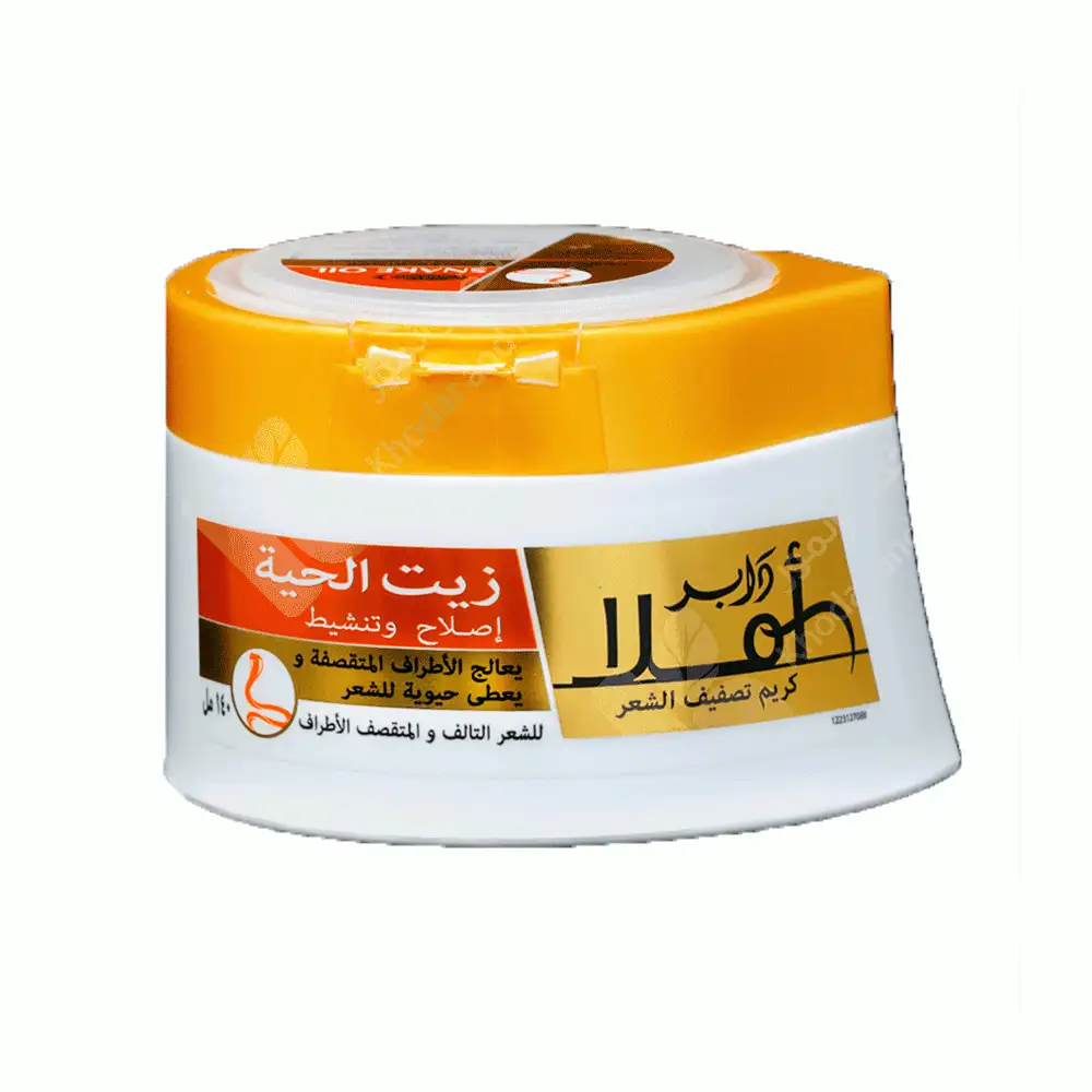كريم الشعر بخلاصة زيت الأملا وزيت الثعبان للإصلاح والتنشيط 140 مل
