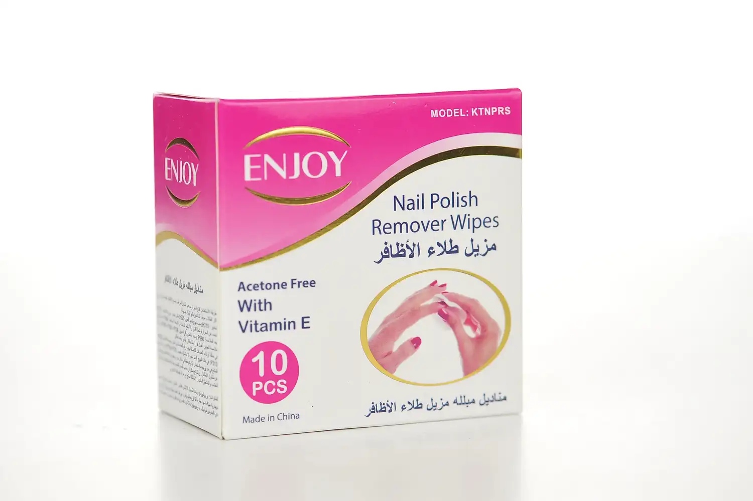 Enjoy Acetone Free Nail polish Remover Wipes