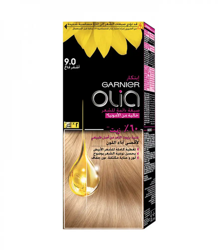 Garnier Olia Permanent Hair Color 9.0 Light Blonde