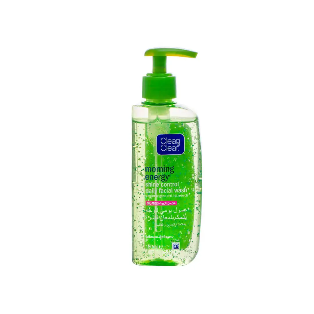 Johnson Clean and Clear Morning Energy Shine Control Daily Facial Wash 150 ML