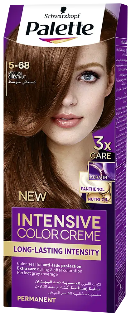 Schwarzkopf Palette Keratin Colour 5-68 Medium Chestunt Arab