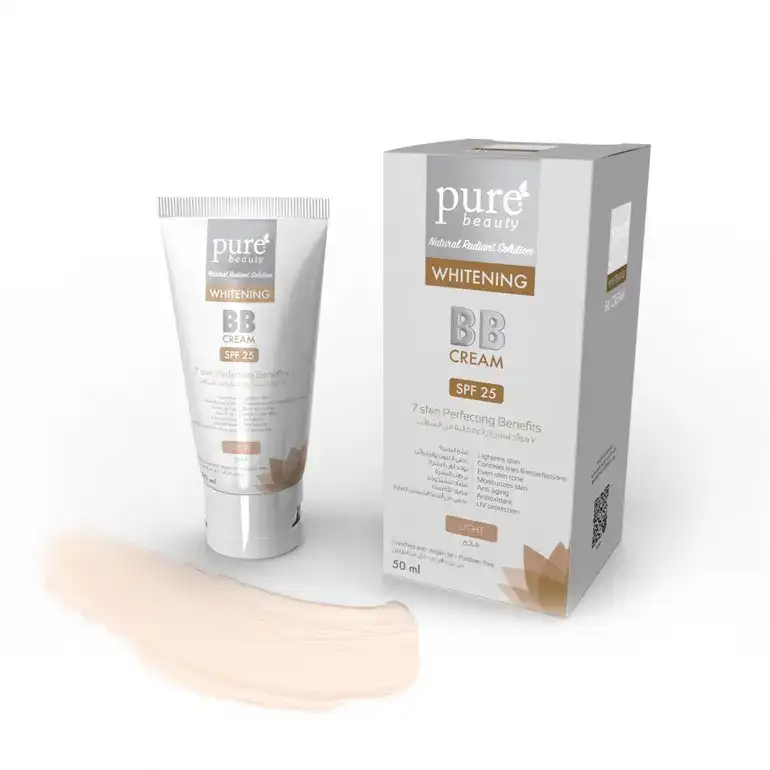 Pure Beauty Whitening Bb Cream Spf 25 Light 50 ML