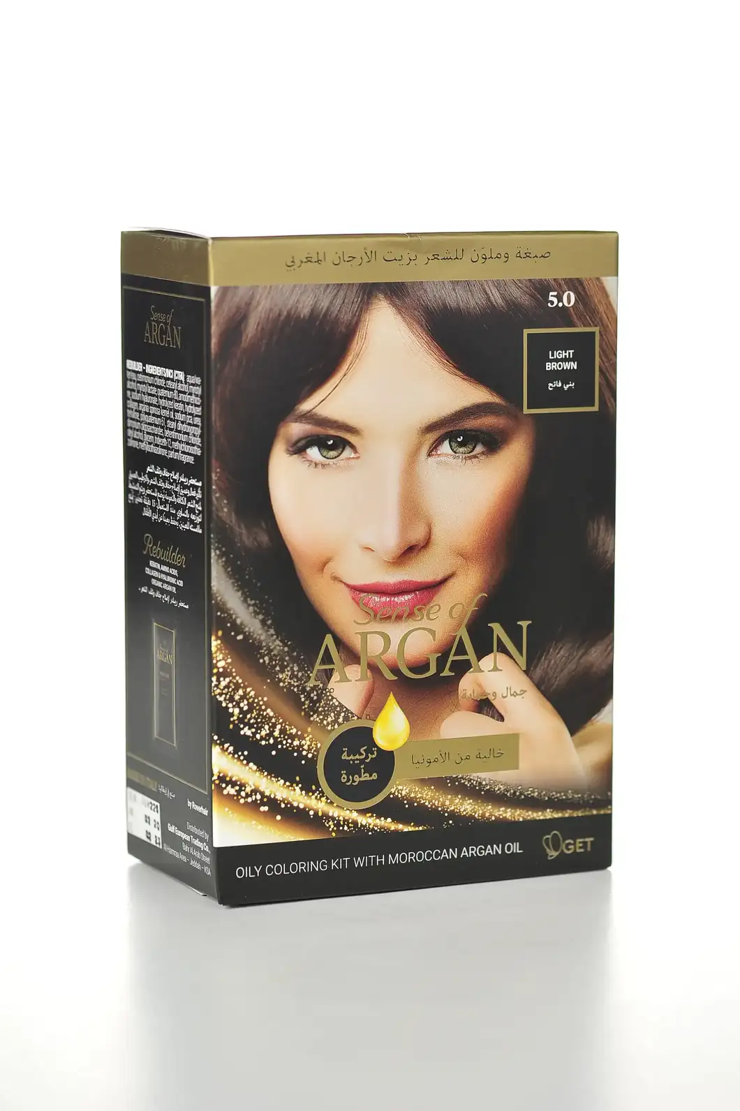 Sense Of Argan Hair Coloring Oil Light Brown 5.0-75 ML