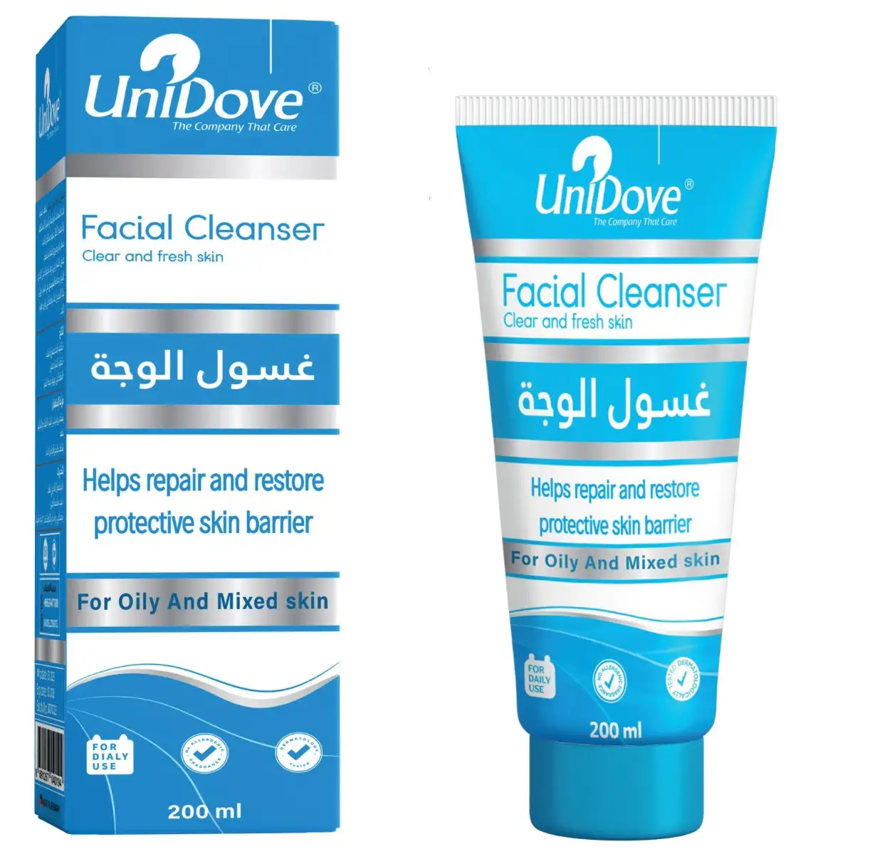Unidove Facial Cleanser 200 250 (200) ML