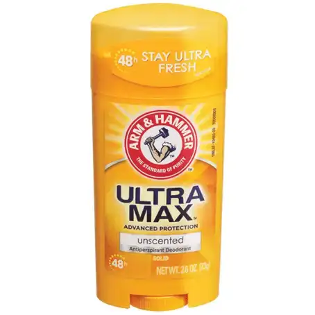 Arm and Hammer Ultra Max Unscented Stick 73Gm
