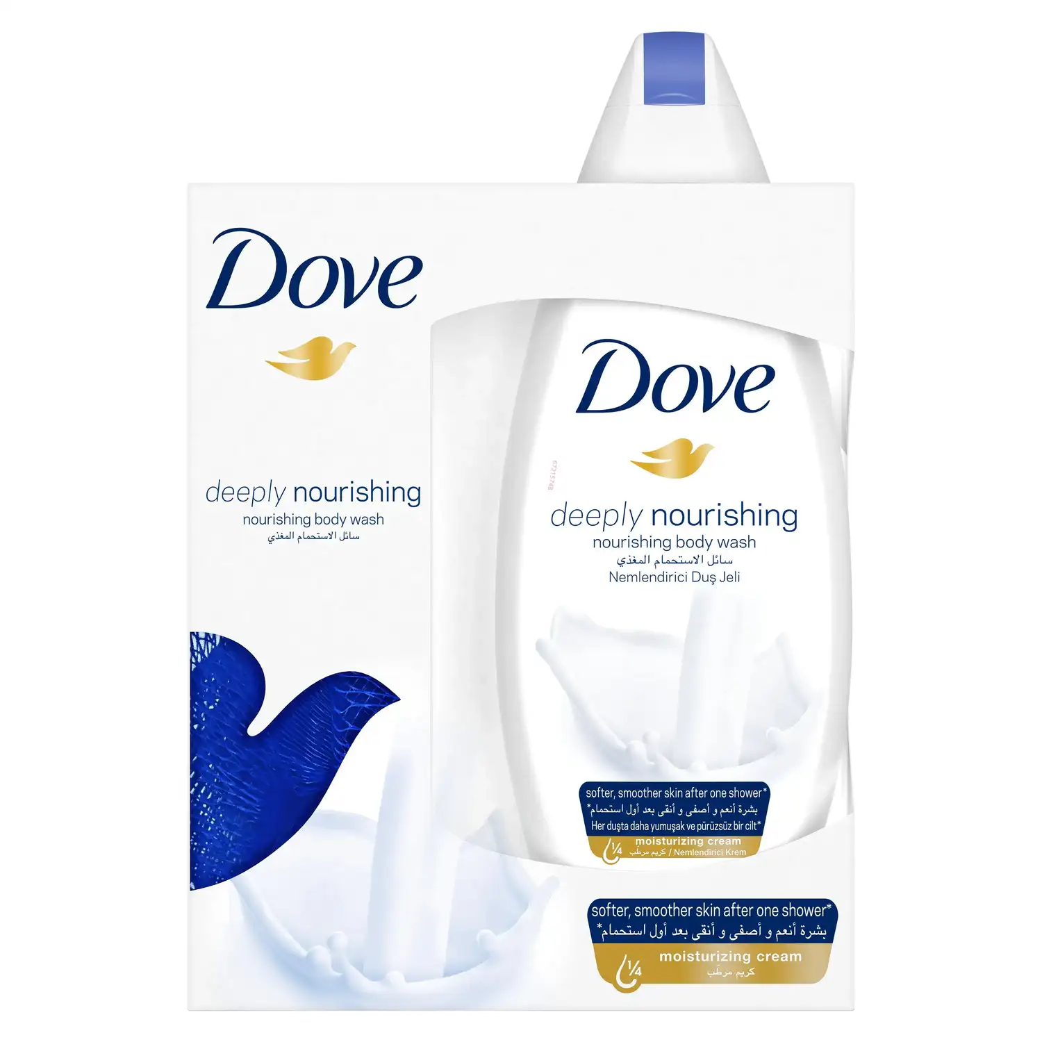 Dove Moisture Deeply Nourishing Body Wash 250 ML