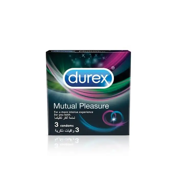 Durex Mutual Pleasure Condoms 3 Pcs