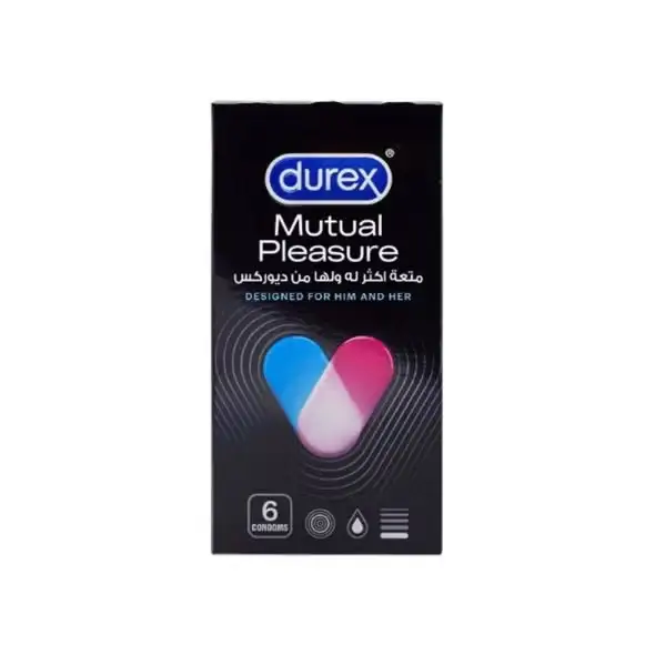 Durex Mutual Pleasure Condoms 6 Pcs
