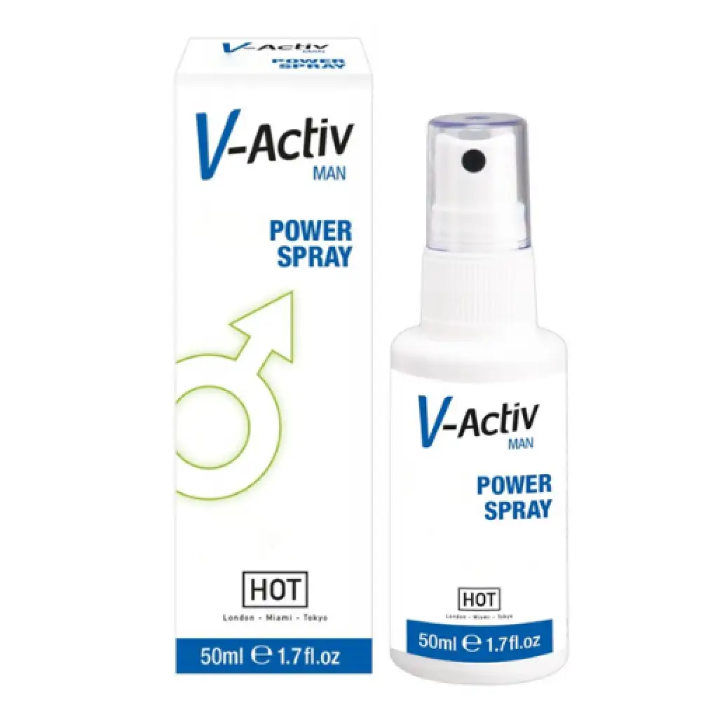 Hot V-Active Man Power Spray 50 ML 1334