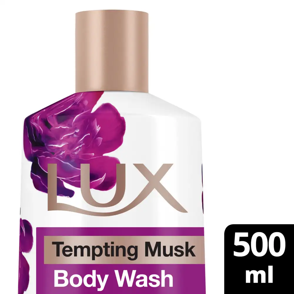 Lux Body Wash Tempting Musk Opulent Frag 500 ML