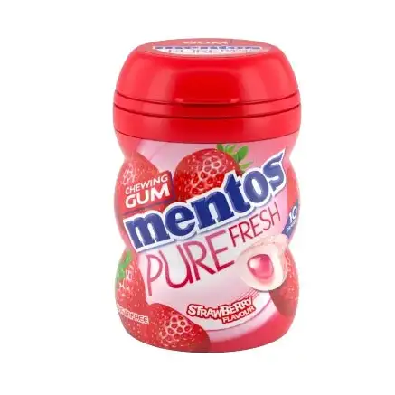 Mentos Chewing Gum Strawberry Flavour 50 Pcs