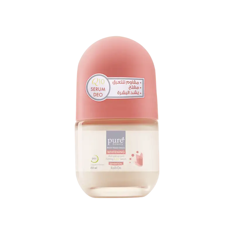 Pure Beauty Whitening Roll On Q 10 Serum Sensation 50 ML