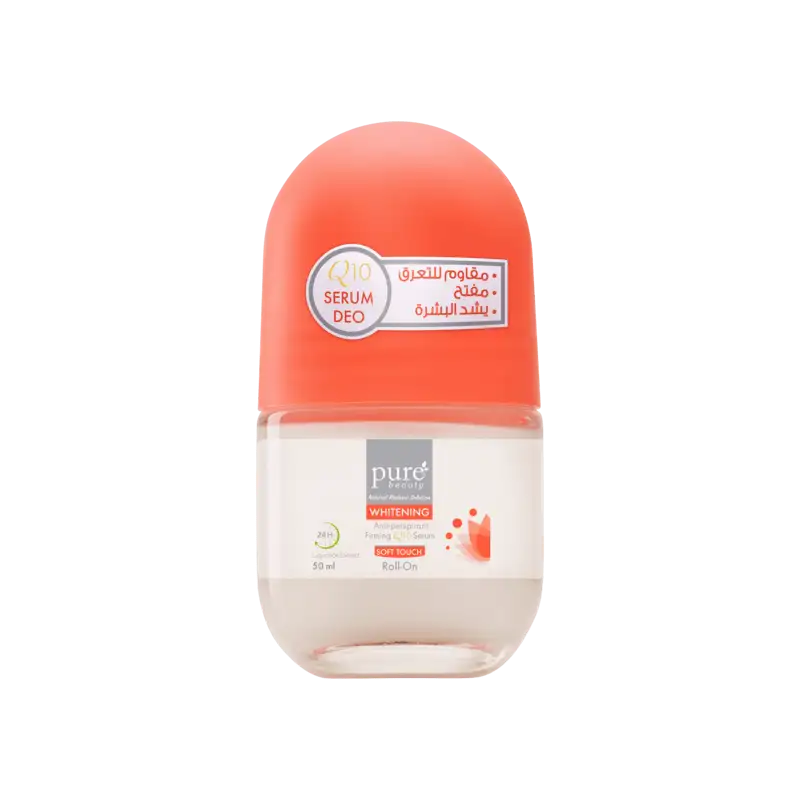 Pure Beauty Whitening Roll On Q 10 Serum Soft Touch 50 ML