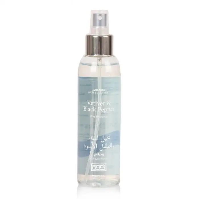 Radiance Hair andBody Mist Vetiver andBlack Pepper 150 ML
