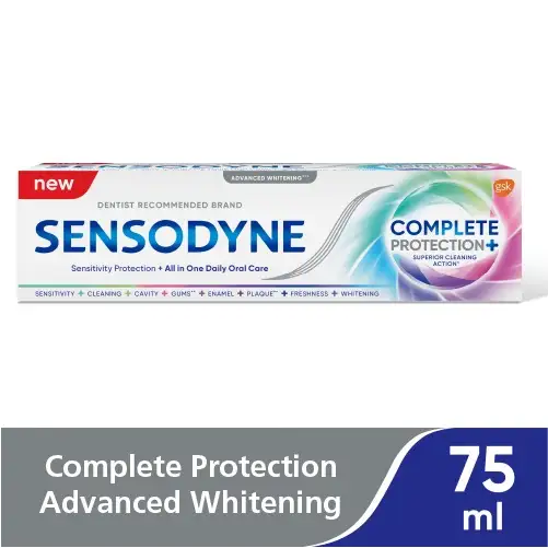 Sensodyne Complete Protection Whitening Tooth Paste 75 ML