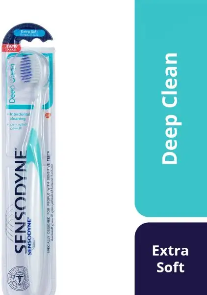 Sensodyne Deep Clean Extra Soft Toothbrush For Sensitive Teeth