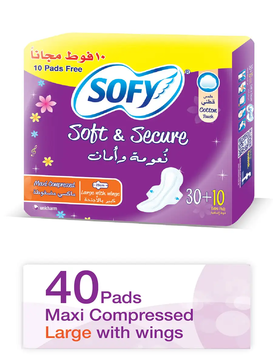 Sofy Maxi Compressed 29Cm 30*10 Exta Pads