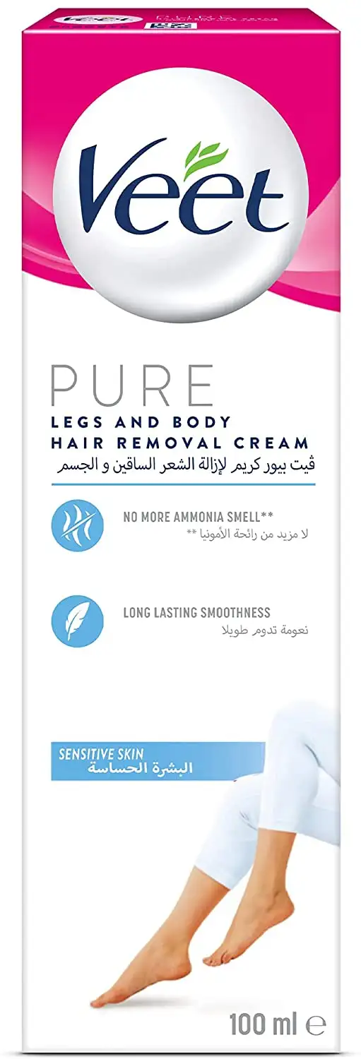 Veet Pure Legs andBody Hair Removal Cream 100 ML
