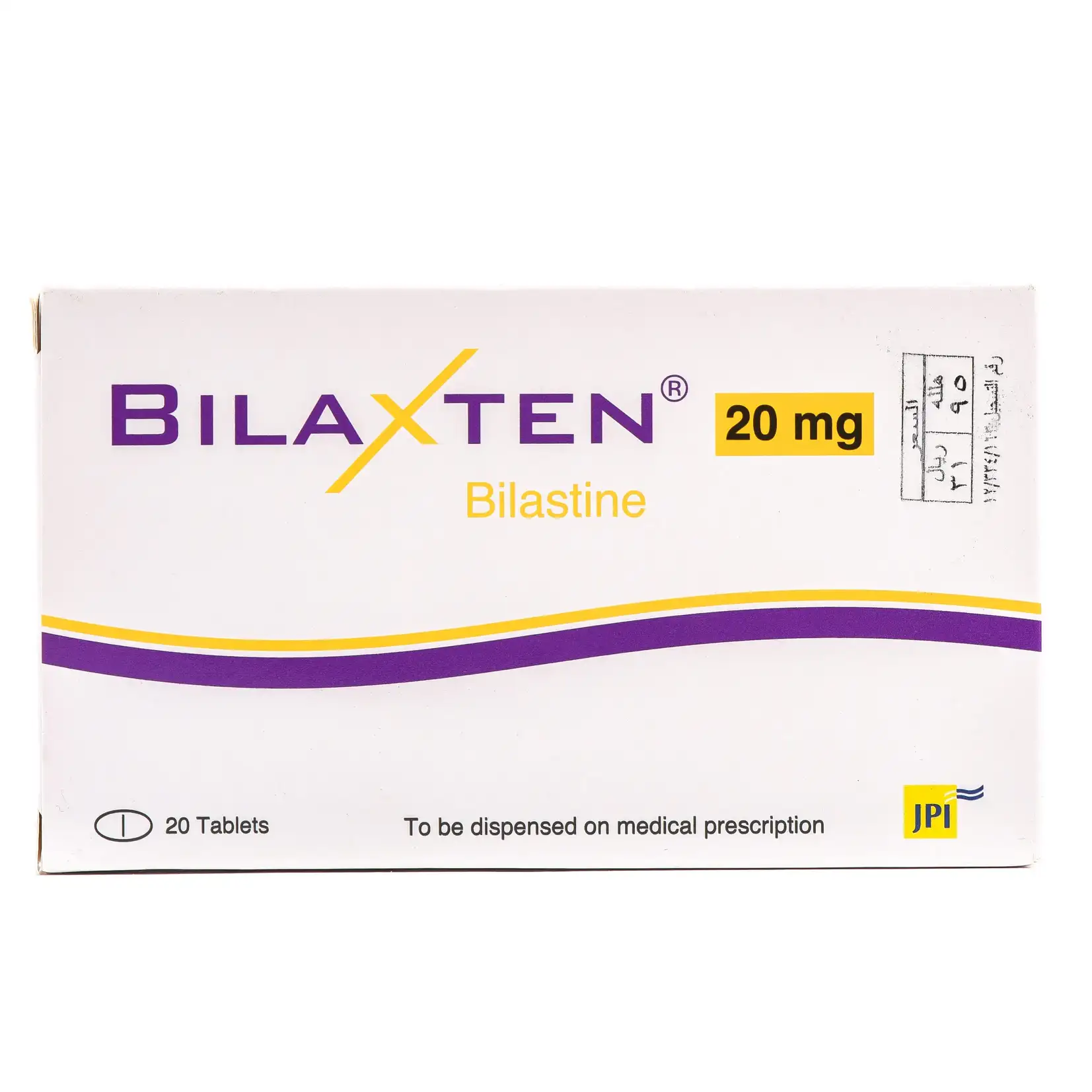 Bilaxten 20 MG Tablet 20 Piece