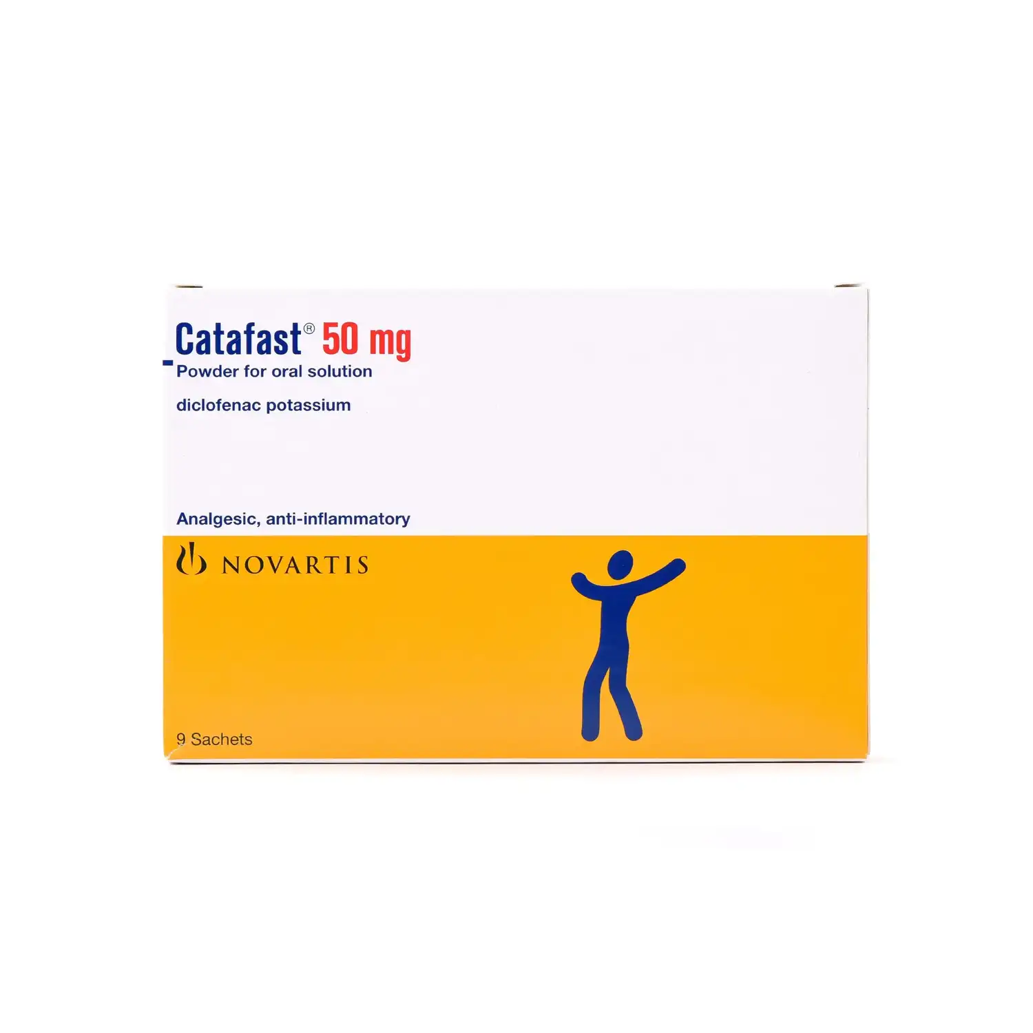 Catafast 50 MG Sachet 9Pcs