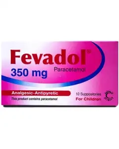 Fevadol 350 MG Suppository 10pcs