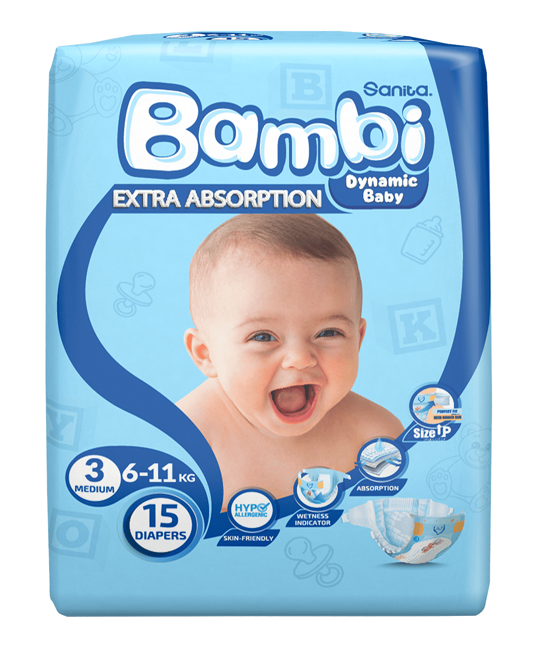Bambi Regular Medium 6 X 15