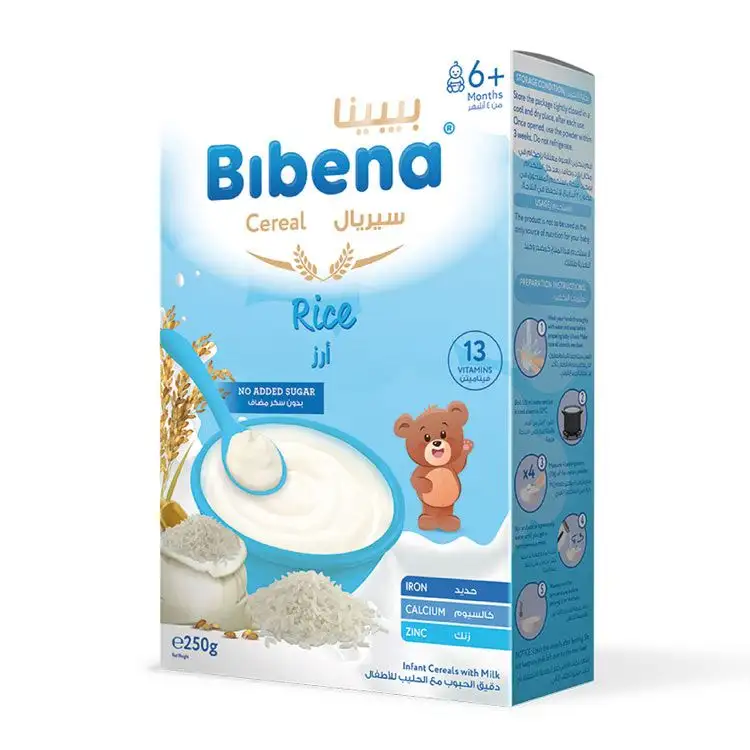 Bibena Cereal Rice 6+ 250G