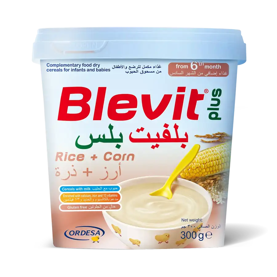 Blevit Baby Rice and Corn Cereal 300 Gm