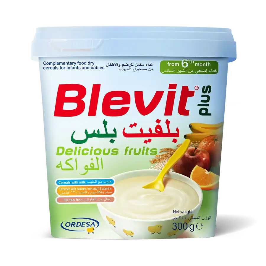 Blevit Plus Cereals With Fruits 300 G