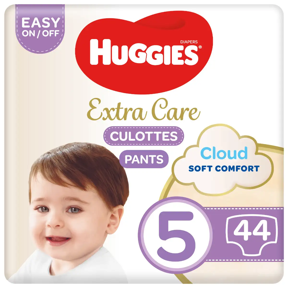 Huggies Extra Care Culottes Size 5 12 17 Kg Jumbo Pack 44 Diaper Pants