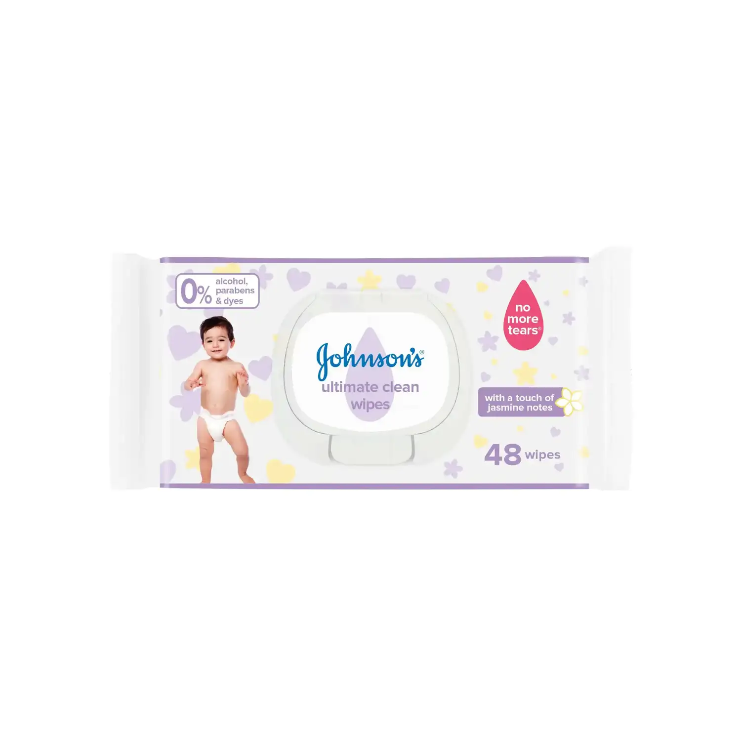 Johnson Baby Wipes Ultimate Clean Wipes 48 Wipes