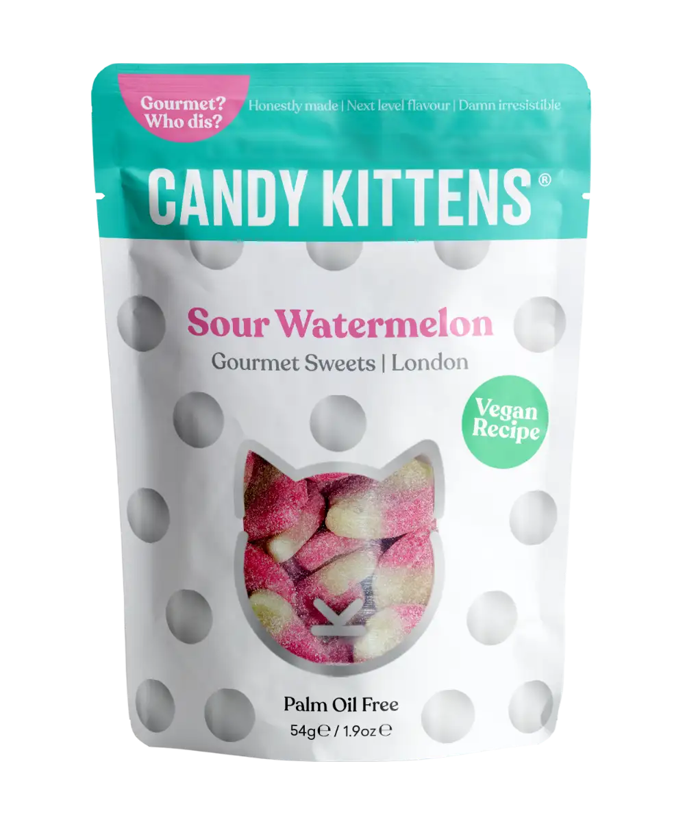 Candy Kittens Sour Watermelon 12 X 54 Gm Innova Pharmacies
