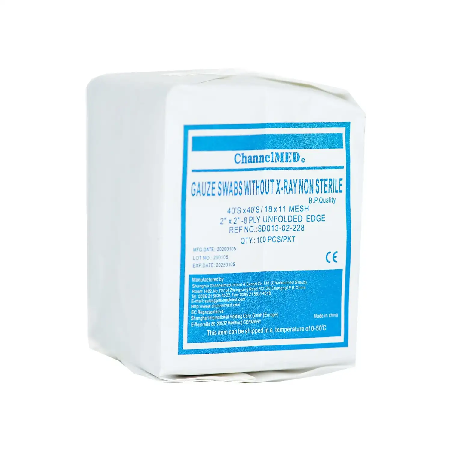 Gauze Swabs( 2 X 2 5 X 5 Cm