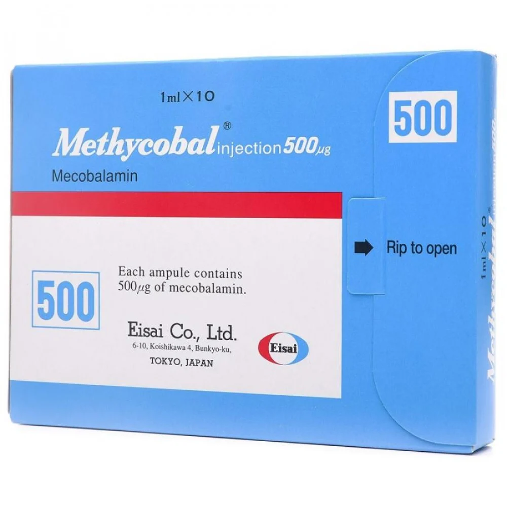 ميثيكوبال 500 ميكروجرام 10 امبول