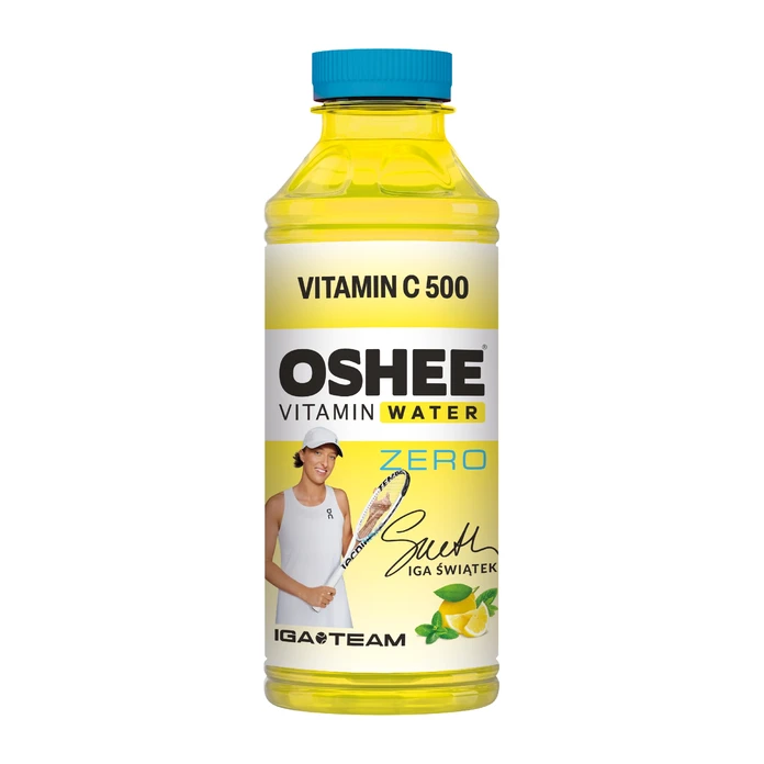 Oshee Zero Vitamin Drink Vitamin C500 Lemon Mint Flavour 555ml