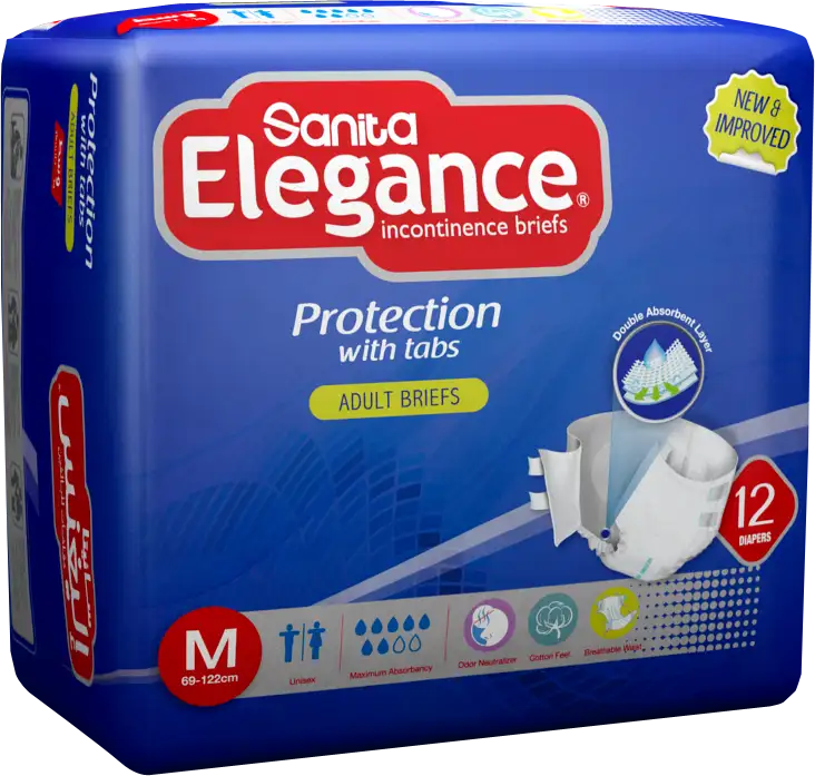 Sanita Elegance Medium Reg Adult 4 X 12