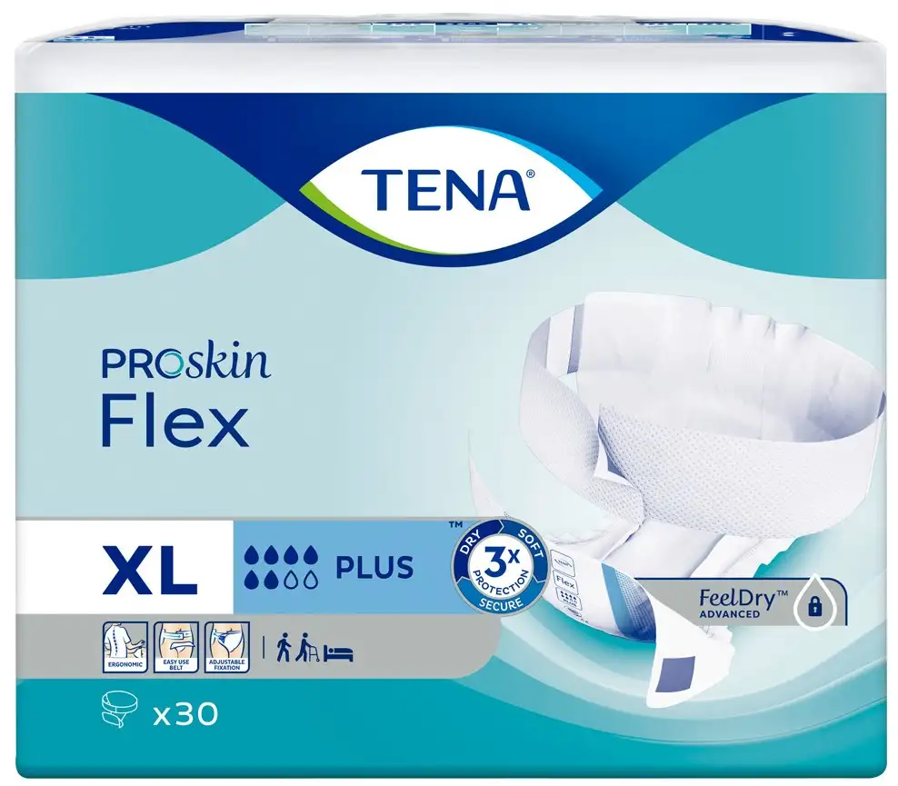 Tena Flex Plus Extra Large 30 Pcs