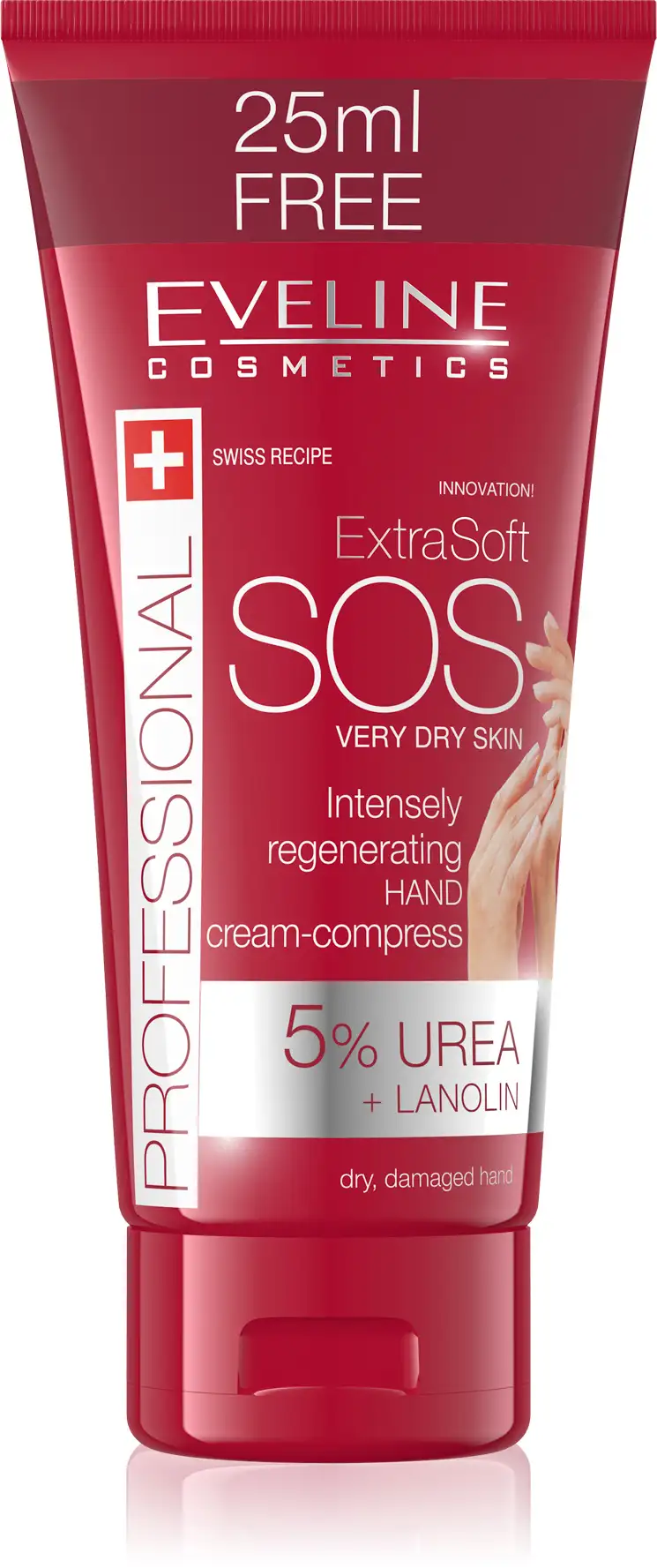 Eveline Sos Intense Hand Cream 5% Urea 100 ML