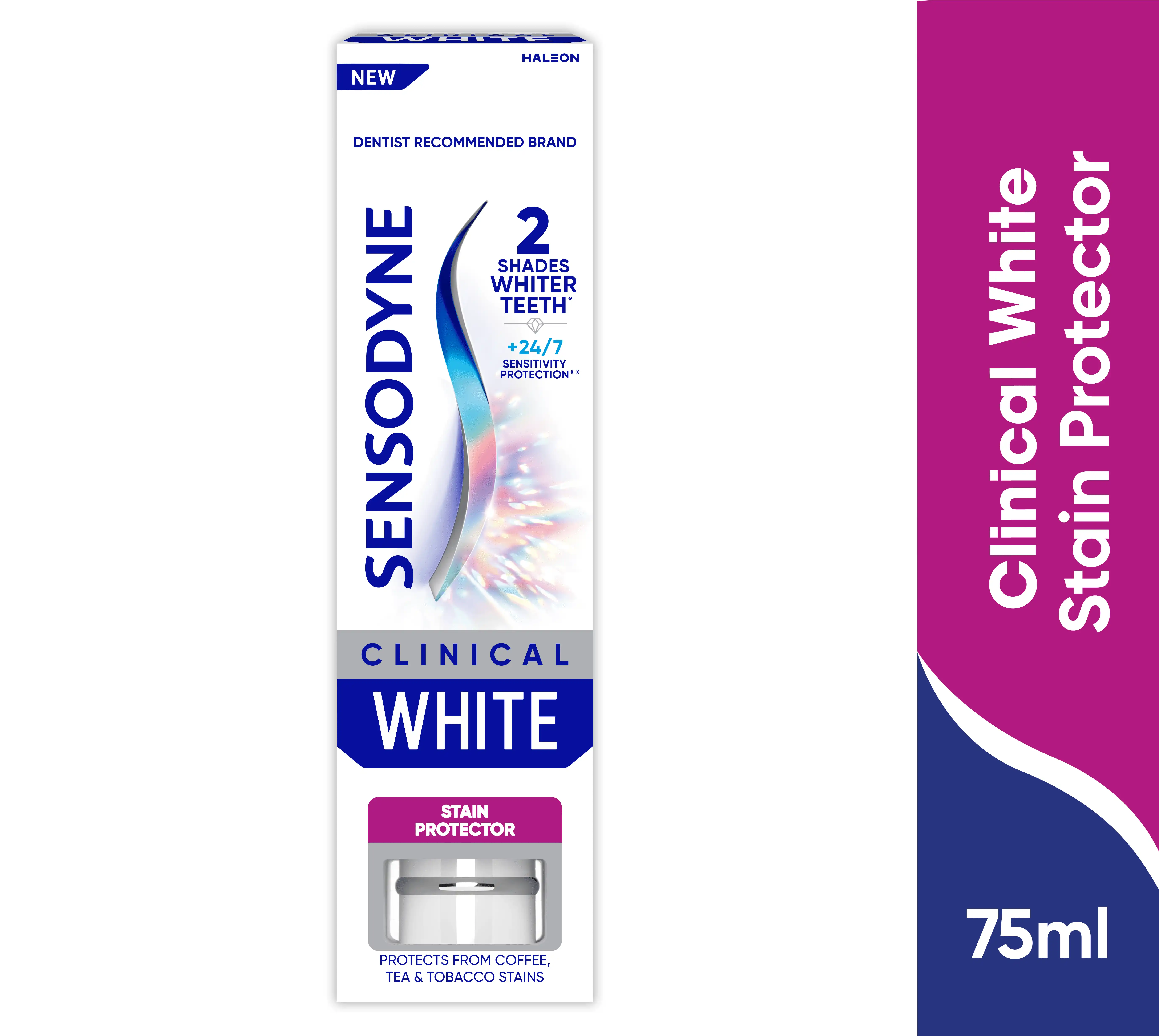 Sensodyne Clinical White Stain Protector Tooth Paste 75ml