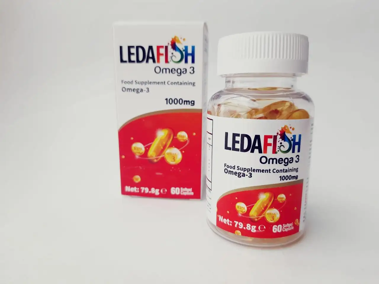 LEDAFISH OMEGA 3 60 SOFTGELS