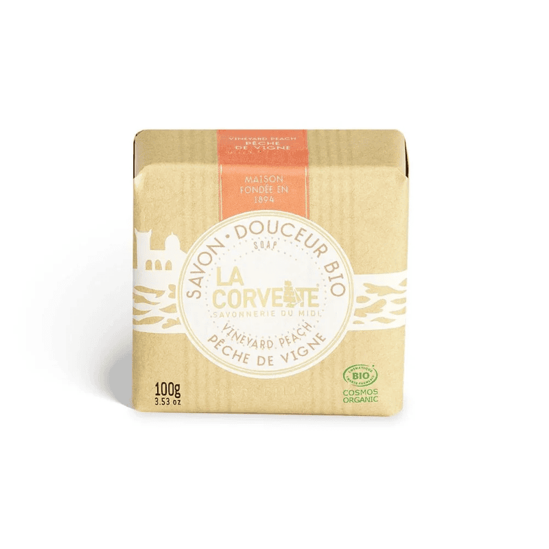 La Corvette Natural Soap Peach 100 G