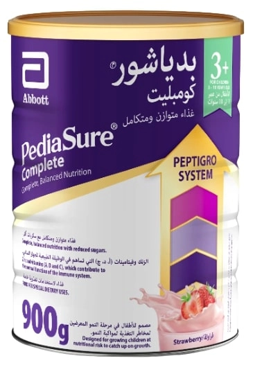 Pediasure Complete +3 Strawberry 900gm