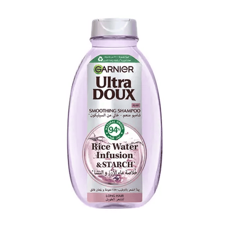 Garnier ultra doux rice water shampoo 400ML 0909
