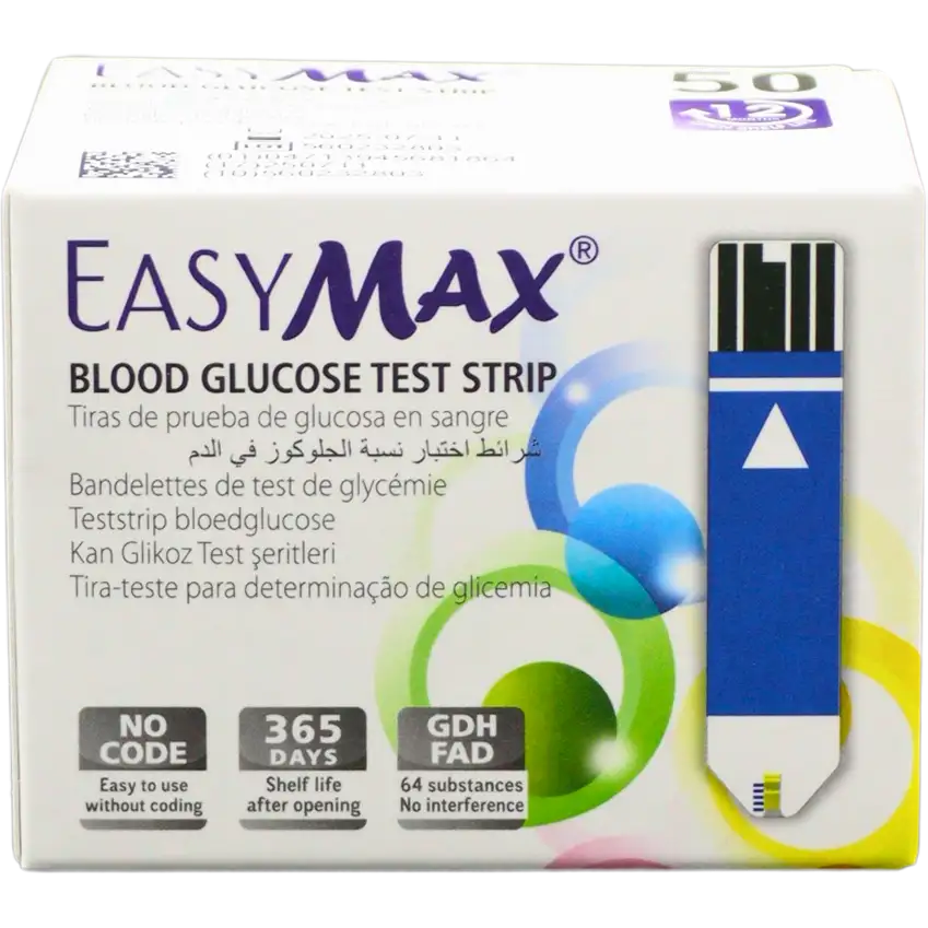 Easy Max Blood Glucose 50 Strip